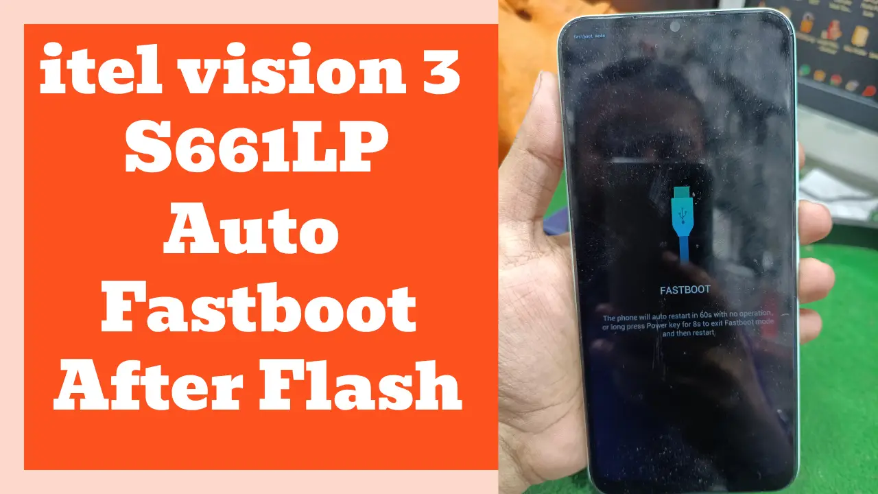 itel vision 3 S661LP Fastboot Fix File Free Download