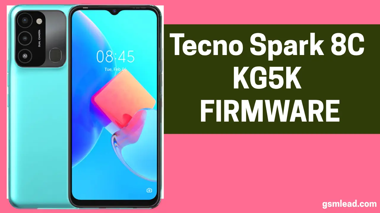 Tecno Spark 8C kG5k Firmware Signed Fastboot Fix