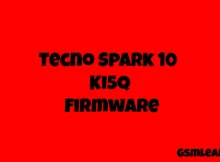 Tecno Spark 10 KI5Q Firmware Free (Fastboot Fix)